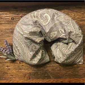 Paisley heat pack infused with essential oils.